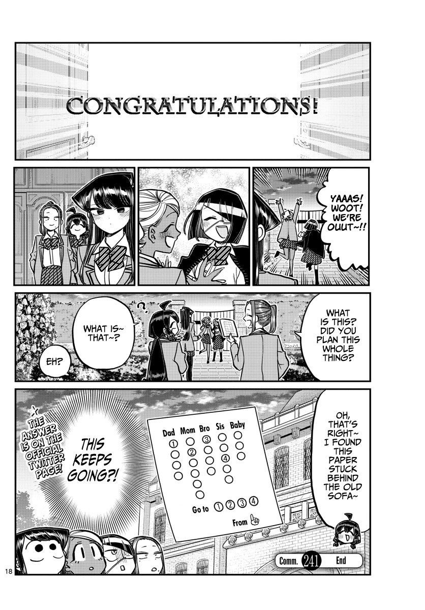 Komi Can’t Communicate, Chapter 241 image 18